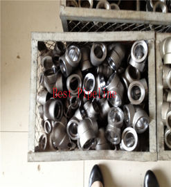Duplex Stainless Steel Forged Pipe Fittings Swaged Nippolets Material Class 6000 9000